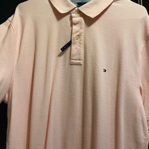 Tommy Hilfiger pink polo shirt , never worn
